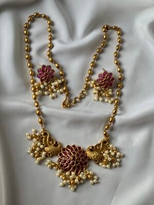 SR 105 HARAM WITH PEACOCK LOCKET