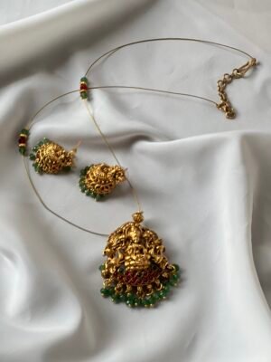 SR 124  INVISIBLE CHAIN WITH LAKSHMI PENDANT